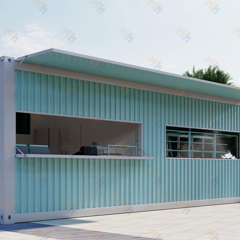 Z-type Foldable Flat Packing Container Hous